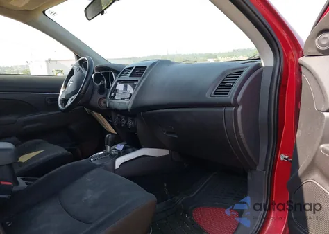 2014 Mitsubishi Outlander Sport Es z USA, uszkodzony, nr VIN 4A4AP3AU5EE010822